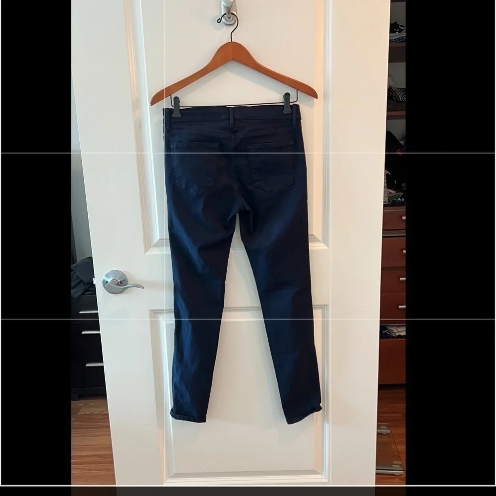 Frame Denim Le Skinny De Jeanne Jeans In Deep Blue Dive